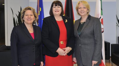 EU-Kommissarin empfangen, 07.03.2013