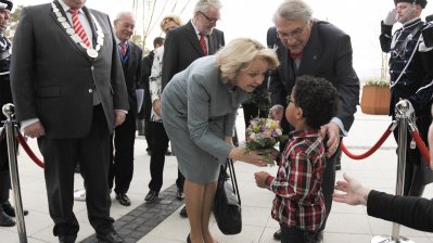21.04.2012: Ministerpräsidentin Kraft besucht die Floriade 2012 in Venlo