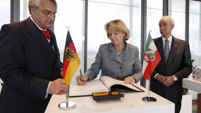 21.04.2012: Ministerpräsidentin Kraft besucht die Floriade 2012 in Venlo