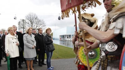 21.04.2012: Ministerpräsidentin Kraft besucht die Floriade 2012 in Venlo