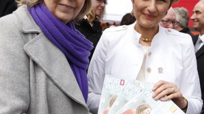 21.04.2012: Ministerpräsidentin Kraft besucht die Floriade 2012 in Venlo