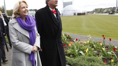 21.04.2012: Ministerpräsidentin Kraft besucht die Floriade 2012 in Venlo