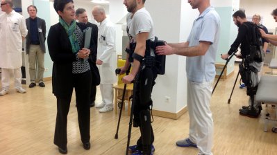 Gesundheitsministerin Barbara Steffens besucht die Berufsgenossenschaftliche Unfallklinik Duisburg