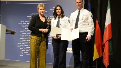 Verleihung der Rettungsmedaille des Landes Nordrhein-Westfalen