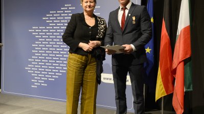 Verleihung der Rettungsmedaille des Landes Nordrhein-Westfalen