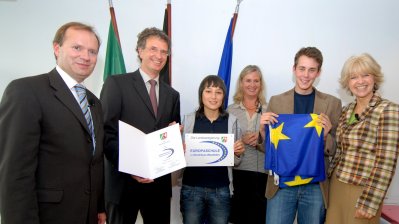 Auszeichnung „Europaschule in Nordrhein-Westfalen“, Grashof-Gymnasium, Essen