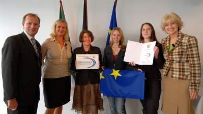 Auszeichnung „Europaschule in Nordrhein-Westfalen“, Städt. Mädchengymnasium, Essen