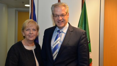 Gespräch mit dem Präsidenten der IHK NRW, 19.11.2014