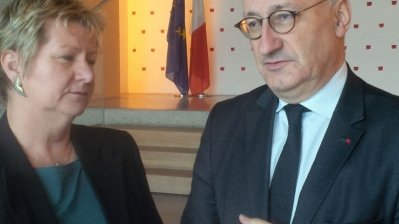 Ministerin Sylvia Löhrmann trifft den französischen Botschafter Philippe Etienne 