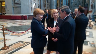 Verleihung des Karlspreises an S.H. Papst Franziskus