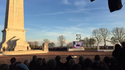Gedenken zum Ende des 1. Weltkrieges: Rede des französischen Staatspräsidenten François Hollande, 11.11.2014