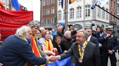 Internationaler Karlspreis an UN-Generalsekretär António Guterres