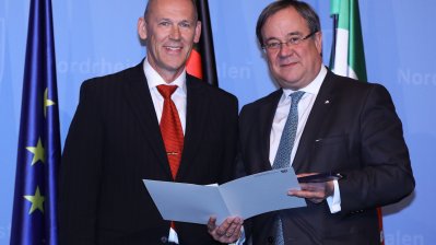 Rettungsmedaille des Landes Nordrhein-Westfalen an Jörg Rickers