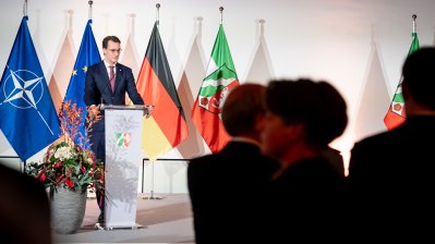 Ministerpräsident Wüst ehrt Soldatinnen und Soldaten der Bundeswehr und Repräsentanten der befreundeten Streitkräfte