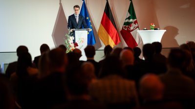 Neubürgerempfang gemeinsam mit Integrationsministerin Paul und Ministerpräsident Hendrik Wüst