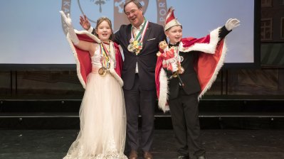 Ministerpräsident Armin Laschet empfängt die Kinderprinzenpaare und Kinderdreigestirne aus Nordrhein-Westfalen
