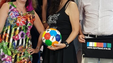 Staatssekretärin Milz beim Besuch des Kreissportbundes Recklinghausen