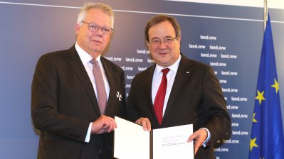 Ministerpräsident Laschet verleiht den Verdienstorden des Landes Nordrhein-Westfalen