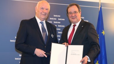 Ministerpräsident Laschet verleiht den Verdienstorden des Landes Nordrhein-Westfalen