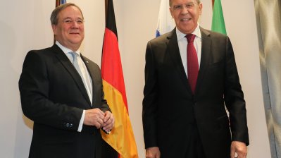 Ministerpräsident Laschet empfängt deutschen und russischen Außenminister