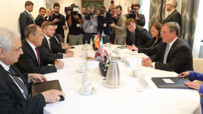 Ministerpräsident Laschet empfängt deutschen und russischen Außenminister