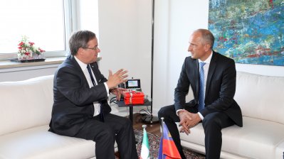Ministerpräsident Laschet empfängt den Regierungschef des Fürstentums Liechtenstein