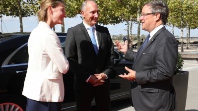 Ministerpräsident Laschet empfängt den Regierungschef des Fürstentums Liechtenstein