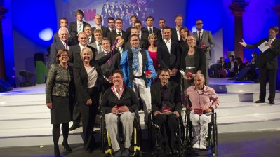Ministerpräsidentin Kraft ehrt Olympia- und Paralympics-Teilnehmer aus NRW, 14.09.2012