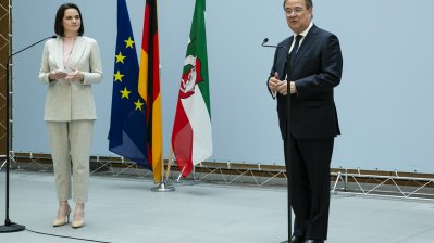 Ministerpräsident Armin Laschet empfängt Swetlana Tichanowskaja