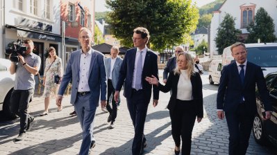 Rundgang durch die Altstadt von Bad Münstereifel gemeinsam mit Bürgermeisterin Sabine Preiser-Marian