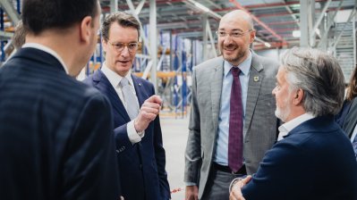 Eröffnungsfeier des neuen Fressnapf E-Commerce-Logistikzentrums in Nörvenich