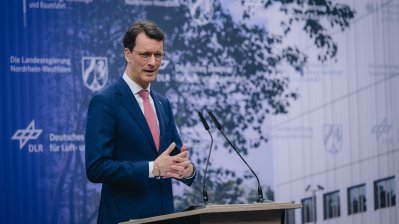 Spatenstich GOVSATCOM-Hub Köln: Nordrhein-Westfalen stärkt sichere Satellitenkommunikation für Europa