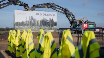 Spatenstich für die Microsoft Rechenzentren im Rheinischen Revier