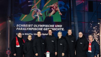 Start der Kampagne für die Bewerbung KölnRheinRuhr um Olympische und Paralympische Spiele 2036, 2040 und 2044