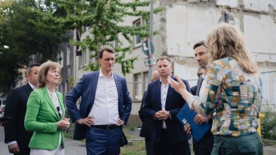 Besuch Stadtentwicklungsgebiet Schalke-Nord in Gelsenkirchen