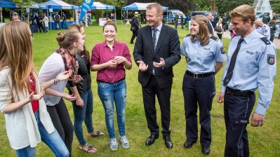 Start Bewerberkampagne Polizei, 02.06.2014