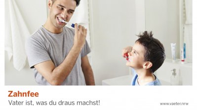Väterkampagne "Vater ist, was du draus machst!"