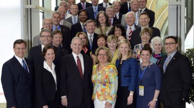 Gouverneur von Minnesota zu Gast in NRW, 19.06.2013