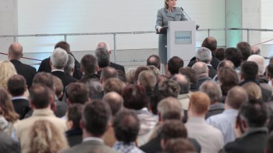 16.05.2012: Einweihung des Siemens-Service- und Logistikzentrums Duisburg