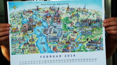 Präsentation des NRW-Panorama-Kalenders, 27.09.2013