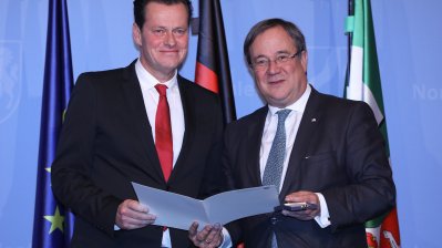 Rettungsmedaille des Landes Nordrhein-Westfalen an Oliver Rosenbaum