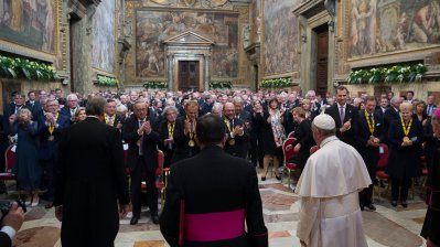 Verleihung des Karlspreises an S.H. Papst Franziskus