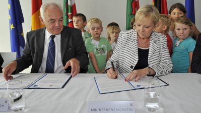 "Pakt für den Sport" unterzeichnet, 17.07.2013