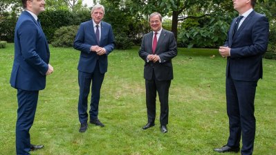 Armin Laschet reist zu Beginn der deutschen EU-Ratspräsidentschaft nach Paris