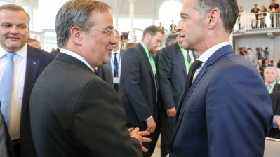 Ministerpräsident Laschet empfängt deutschen und russischen Außenminister