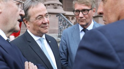 Ministerpräsident Laschet empfängt deutschen und russischen Außenminister
