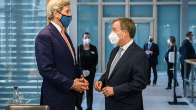 Ministerpräsident Armin Laschet empfängt US-Klimasondergesandten John Kerry