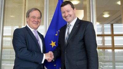 Besuch und politische Gespräche in Brüssel