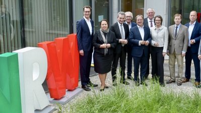 Auswärtige Kabinettsitzung in der Landesvertretung in Brüssel