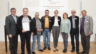 Verleihung des Engagementpreises NRW 2015